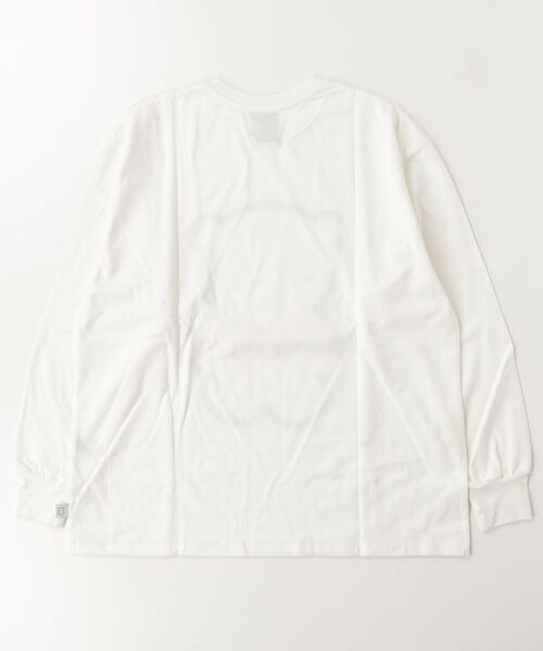 こども ビームス（コドモビームス）の「MN*fg イラスト LS2（Tシャツ/カットソー・キッズ・グレー/ホワイト・2(145㎝)）」の3枚目の写真