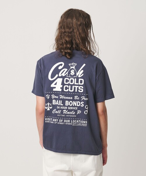 California General Store(California General Store)の「<Uncle Paulie's>ロゴ プリント Tシャツ(Tシャツ/カットソー・メンズ・ネイビー・M/L/XL)」の8枚目の写真