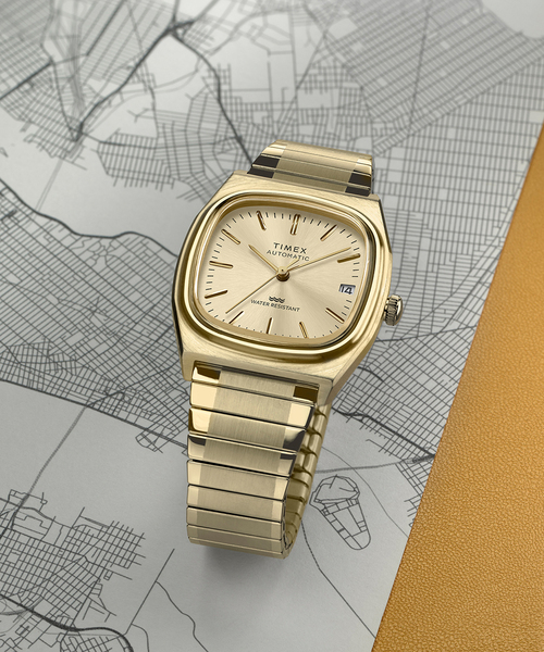 TIMEX(タイメックス)の「TIMEX E-Line Automatic tx-tw2y07200(アナログ腕時計・レディース・ゴールド・FREE)」の10枚目の写真