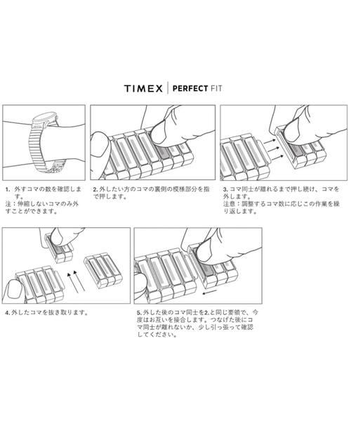 TIMEX(タイメックス)の「TIMEX E-Line Automatic tx-tw2y07200(アナログ腕時計・レディース・ゴールド・FREE)」の2枚目の写真