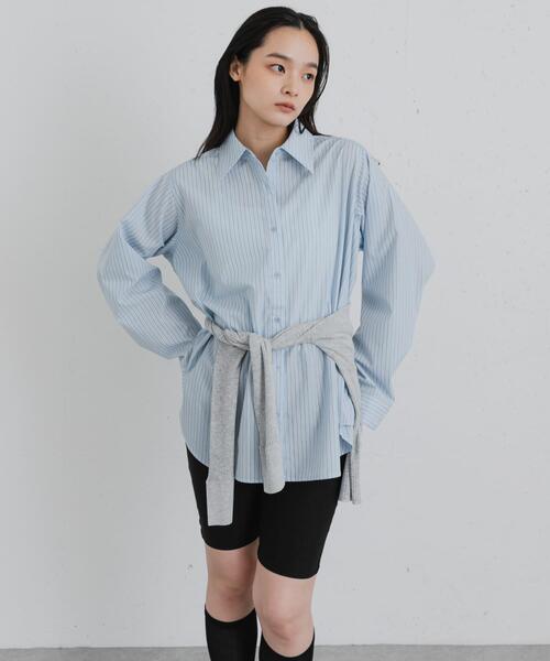 SENSE OF PLACE by URBAN RESEARCH(センスオブプレイスバイアーバンリサーチ)の「『WEB/一部店舗限定』ストレッチカプリパンツ(その他パンツ・レディース・ブラック・S-Short/M-Short/MEDIUM/SMALL)」の4枚目の写真