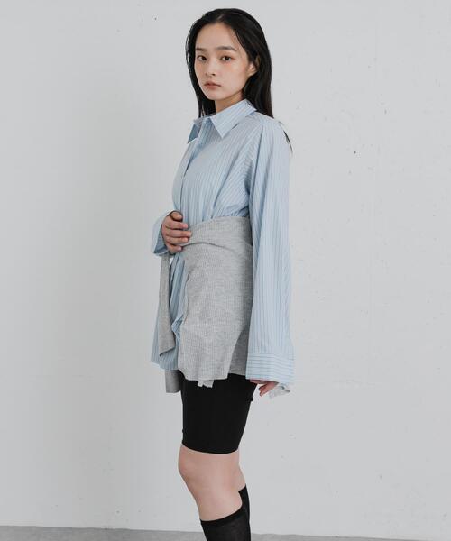 SENSE OF PLACE by URBAN RESEARCH(センスオブプレイスバイアーバンリサーチ)の「『WEB/一部店舗限定』ストレッチカプリパンツ(その他パンツ・レディース・ブラック・S-Short/M-Short/MEDIUM/SMALL)」の5枚目の写真