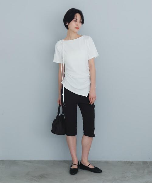 SENSE OF PLACE by URBAN RESEARCH(センスオブプレイスバイアーバンリサーチ)の「『WEB/一部店舗限定』ストレッチカプリパンツ(その他パンツ・レディース・ブラック・S-Short/M-Short/MEDIUM/SMALL)」の20枚目の写真