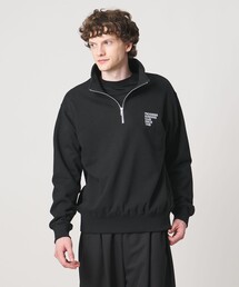 LOEFF | 【別注】<PROGRESS RUNNING CLUB>1998 ハーフジップ スウェット(スウェット)