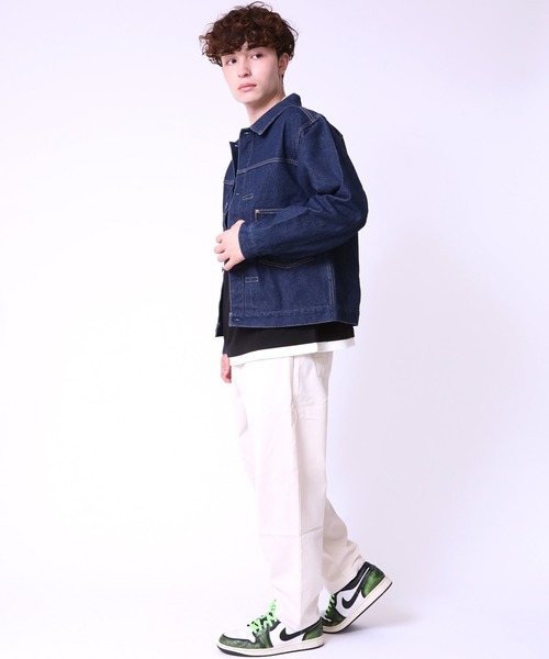 ARCADE(アーケード)の「大戦モデル 革パッチ デニムジャケット Gジャン UTIL CLOTHING(デニムジャケット・メンズ・インディゴブルー・38/46/44/42/40)」の6枚目の写真
