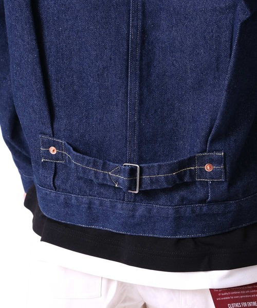ARCADE(アーケード)の「大戦モデル 革パッチ デニムジャケット Gジャン UTIL CLOTHING(デニムジャケット・メンズ・インディゴブルー・38/46/44/42/40)」の10枚目の写真