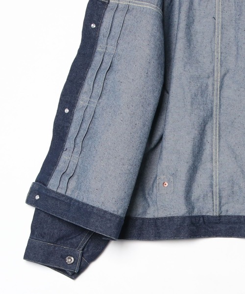 ARCADE(アーケード)の「大戦モデル 革パッチ デニムジャケット Gジャン UTIL CLOTHING(デニムジャケット・メンズ・インディゴブルー・38/46/44/42/40)」の17枚目の写真