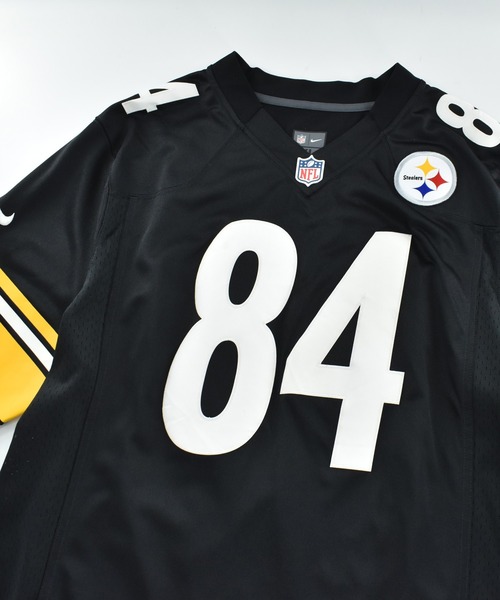 NIKE(ナイキ)の「【USED】NIKE “NFL Pittsburgh Steelers #84” ゲームシャツ(Tシャツ/カットソー・メンズ・ブラック・X-LARGE)」の7枚目の写真