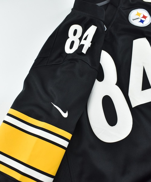 NIKE(ナイキ)の「【USED】NIKE “NFL Pittsburgh Steelers #84” ゲームシャツ(Tシャツ/カットソー・メンズ・ブラック・X-LARGE)」の6枚目の写真