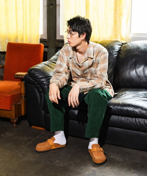 PENDLETON(ペンドルトン)の「【PENDLETON(ペンドルトン)】別注コットンレーヨン開襟シャツ(シャツ/ブラウス・メンズ・ブラウン/ブラック/ベージュ・LARGE/MEDIUM)」の5枚目の写真