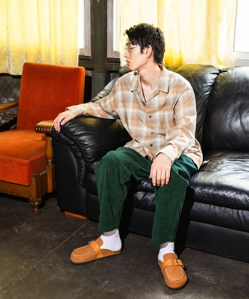 PENDLETON(ペンドルトン)の「【PENDLETON(ペンドルトン)】別注コットンレーヨン開襟シャツ(シャツ/ブラウス・メンズ・ブラウン/ブラック/ベージュ・LARGE/MEDIUM)」の6枚目の写真
