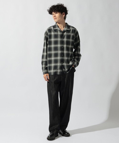 PENDLETON(ペンドルトン)の「【PENDLETON(ペンドルトン)】別注コットンレーヨン開襟シャツ(シャツ/ブラウス・メンズ・ブラウン/ブラック/ベージュ・LARGE/MEDIUM)」の9枚目の写真