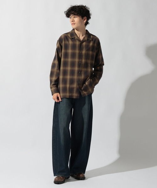 PENDLETON(ペンドルトン)の「【PENDLETON(ペンドルトン)】別注コットンレーヨン開襟シャツ(シャツ/ブラウス・メンズ・ブラウン/ブラック/ベージュ・LARGE/MEDIUM)」の12枚目の写真