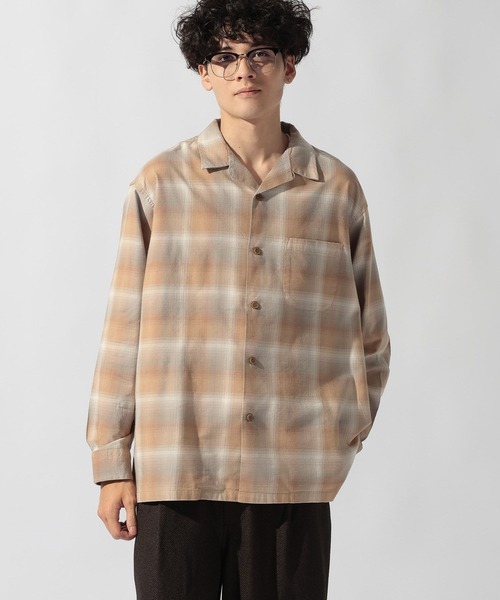 PENDLETON(ペンドルトン)の「【PENDLETON(ペンドルトン)】別注コットンレーヨン開襟シャツ(シャツ/ブラウス・メンズ・ブラウン/ブラック/ベージュ・LARGE/MEDIUM)」の15枚目の写真