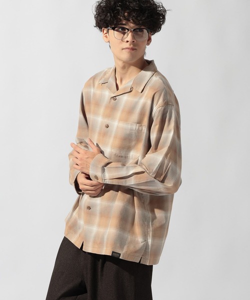 PENDLETON(ペンドルトン)の「【PENDLETON(ペンドルトン)】別注コットンレーヨン開襟シャツ(シャツ/ブラウス・メンズ・ブラウン/ブラック/ベージュ・LARGE/MEDIUM)」の16枚目の写真