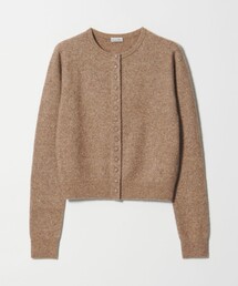 <Steven Alan>ウール ナイロン キャメル ミックス カーディガン