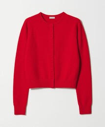 ＜Steven Alan＞ウール ナイロン キャメル ミックス カーディガン