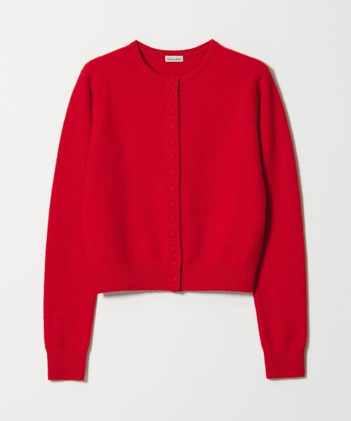 Steven Alan(スティーブンアラン)の「<Steven Alan>ウール ナイロン キャメル ミックス カーディガン(カーディガン/ボレロ・レディース・レッド/イエロー/ブラック/ブラウン・FREE)」の1枚目の写真