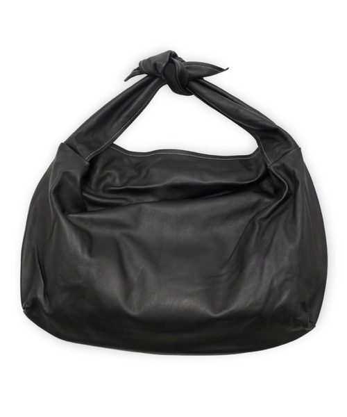 my beautiful landlet(マイビューティフルランドレット)の「【my beautiful landlet】CHROME FREE LAMB LEATHER TOTE BAG(ショルダーバッグ・メンズ・ホワイト/ブラック・FREE)」の13枚目の写真