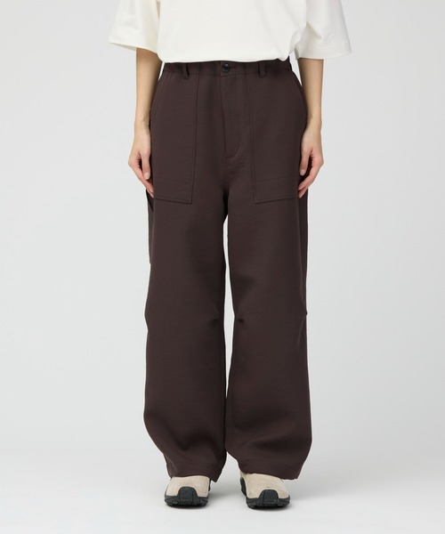 Snow Peak(スノーピーク)の「Snow Peak / Triple Cloth Pants トリプルクロスパンツ(カーゴパンツ・メンズ・ダークブラウン/チャコール・L/M)」の1枚目の写真