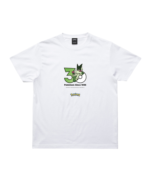 ZOZOSPOT(ゾゾスポット)の「Pokemon 30th Anniversary 1025 T-shirt 「マスカーニャ」(Tシャツ/カットソー・レディース・ホワイト・160cm/150cm/140cm/130cm/120cm/110cm/100cm/XXX-LARGE/XX-LARGE/X-LARGE/LARGE/MEDIUM/SMALL)」の1枚目の写真