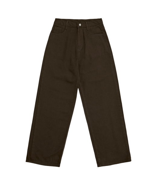 ESCAPEFROM（エスケープフロム）の「ワイドコットンパンツブラウン（その他パンツ・レディース・その他・SMALL/LARGE/MEDIUM）」の4枚目の写真