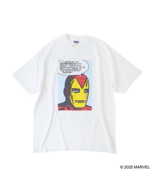 VARIEGATOR(ヴァリゲイター)の「IRON MAN 25-MA-MS-01WHI(Tシャツ/カットソー・メンズ・ホワイト・X-LARGE)」の1枚目の写真