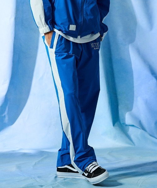 ACANTHUS(アカンサス)の「mp15429- Side Line Track Pants トラックパンツ(MA2705)(その他パンツ・メンズ・ブルー/ブラック・M/S/XL/L)」の3枚目の写真