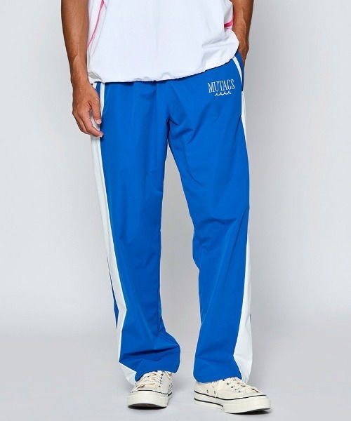 ACANTHUS(アカンサス)の「mp15429- Side Line Track Pants トラックパンツ(MA2705)(その他パンツ・メンズ・ブルー/ブラック・M/S/XL/L)」の6枚目の写真