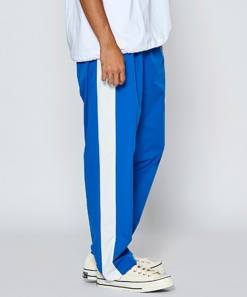 ACANTHUS(アカンサス)の「mp15429- Side Line Track Pants トラックパンツ(MA2705)(その他パンツ・メンズ・ブルー/ブラック・M/S/XL/L)」の8枚目の写真