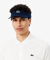 LACOSTE（ラコステ）の「ダイヤタフタスポーツバイザー（サンバイザー）」
