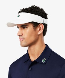 LACOSTE（ラコステ）の「ダイヤタフタスポーツバイザー（サンバイザー）」