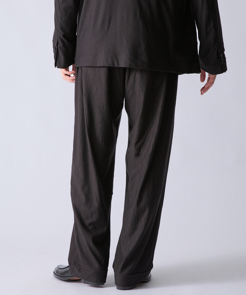 KANEMASA PHIL.(カネマサフィル)の「Kanemasa Phil. (カネマサ フィル) 別注 36G Wool Fulling パンツ(スラックス・メンズ・ブラウン/グレー・MEDIUM/LARGE)」の14枚目の写真