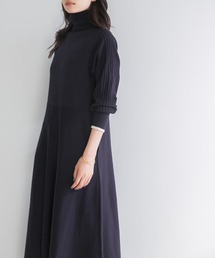 URBAN RESEARCH ROSSO WOMEN（アーバンリサーチ　ロッソ）の「『WEB/一部店舗限定』タートルネックデザインスリーブワンピース（ワンピース）」