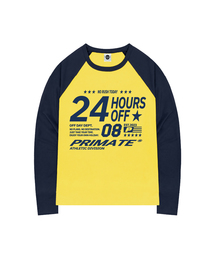 ラグランTシャツ」に該当するイエロー/黄色系のファッション通販