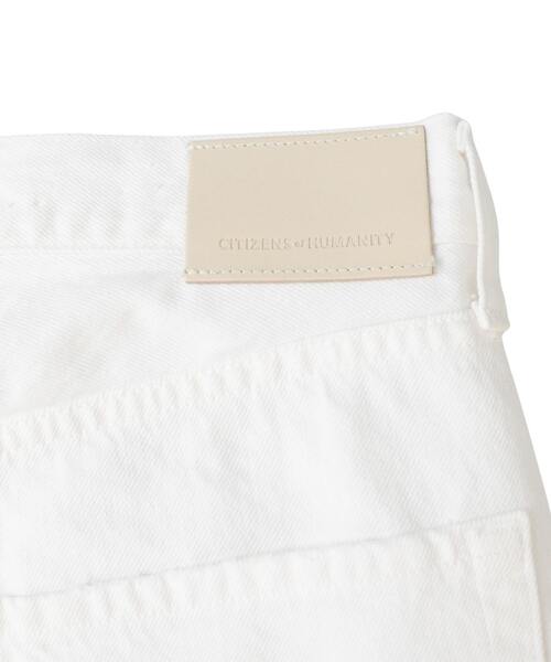 SOFFITTO(ソフィット)の「【CITIZENS of HUMANITY/ シチズンズオブヒューマニティ】Ayla Raw Hem Crop(デニムパンツ・レディース・ホワイト・25inch)」の7枚目の写真