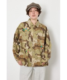 カモフラワージャケット
