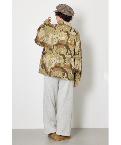 RODEO CROWNS WIDE BOWL(ロデオクラウンズワイドボウル)の「カモフラワージャケット(その他アウター・レディース・ベージュ系その他/グリーン系その他2・FREE)」の18枚目の写真