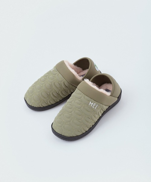 MEI(メイ)の「【 MEI × pickles the frog / メイ × かえるのピクルス 】LADIES MOC SHOES / レディースモックシューズ(スリッポン・レディース・グリーン・L/M/S)」の3枚目の写真