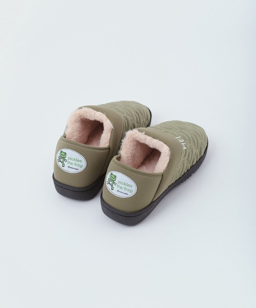 MEI(メイ)の「【 MEI × pickles the frog / メイ × かえるのピクルス 】LADIES MOC SHOES / レディースモックシューズ(スリッポン・レディース・グリーン・L/M/S)」の4枚目の写真