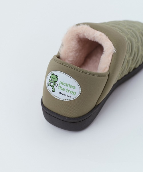 MEI(メイ)の「【 MEI × pickles the frog / メイ × かえるのピクルス 】LADIES MOC SHOES / レディースモックシューズ(スリッポン・レディース・グリーン・L/M/S)」の8枚目の写真
