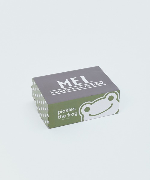 MEI(メイ)の「【 MEI × pickles the frog / メイ × かえるのピクルス 】LADIES MOC SHOES / レディースモックシューズ(スリッポン・レディース・グリーン・L/M/S)」の10枚目の写真