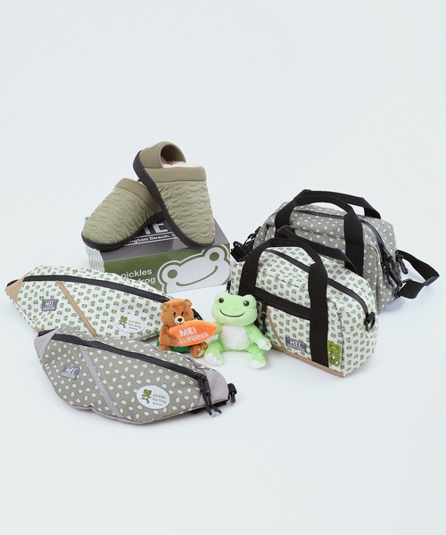 MEI(メイ)の「【 MEI × pickles the frog / メイ × かえるのピクルス 】LADIES MOC SHOES / レディースモックシューズ(スリッポン・レディース・グリーン・L/M/S)」の13枚目の写真