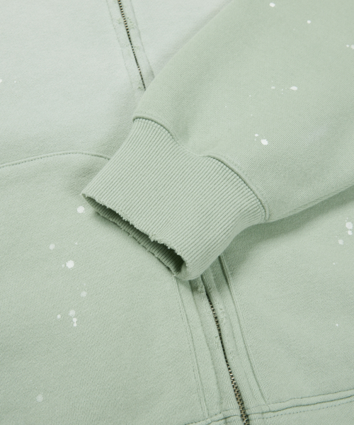 MMLG(エムエムエルジー)の「DYED WORKSHOP HOOD ZIPUP (GREEN)(パーカー・レディース・その他・SMALL/MEDIUM/LARGE/X-LARGE)」の5枚目の写真