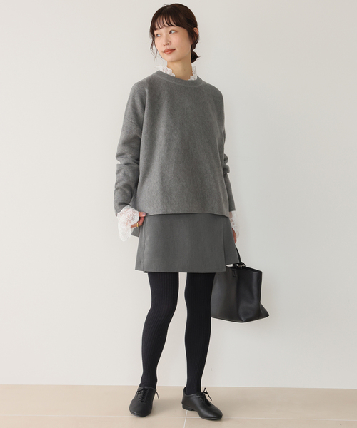 SLOBE IENA(スローブイエナ)の「《追加》ラップショートパンツ(その他パンツ・レディース・ブラック・36/38)」の19枚目の写真