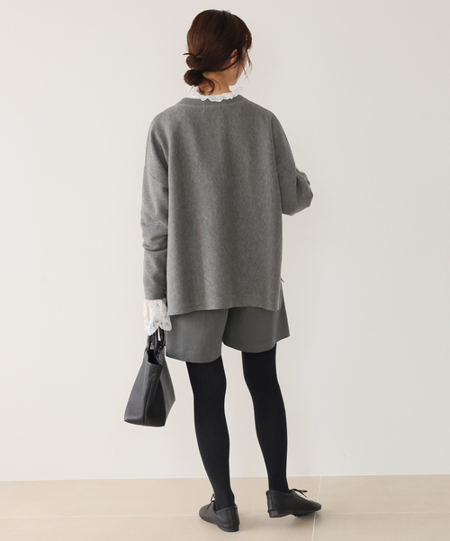 SLOBE IENA(スローブイエナ)の「《追加》ラップショートパンツ(その他パンツ・レディース・ブラック・36/38)」の21枚目の写真