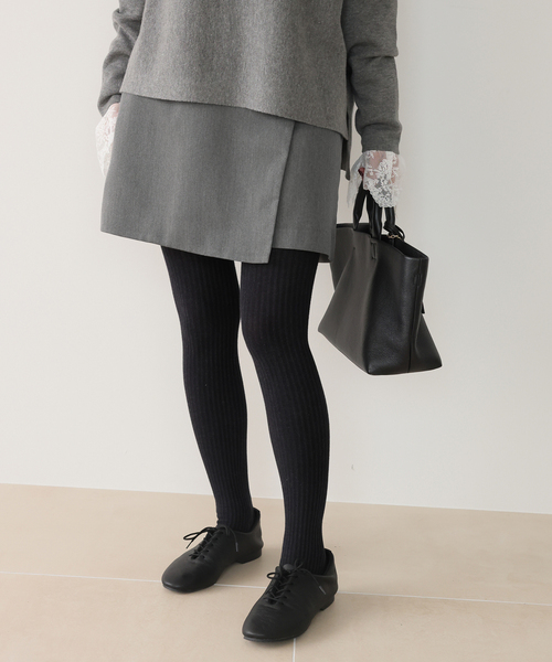 SLOBE IENA(スローブイエナ)の「《追加》ラップショートパンツ(その他パンツ・レディース・ブラック・36/38)」の22枚目の写真