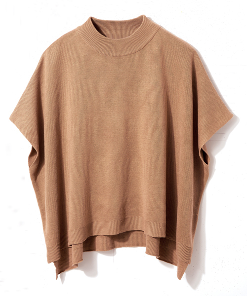 Discoat Parisien（ディスコートパリシアン）の「【スザンヌ×Discoat】コラボフレンチニットプルオーバー（ニット/セーター・レディース・オフホワイト/キャメル/グレー・MEDIUM/LARGE）」の3枚目の写真