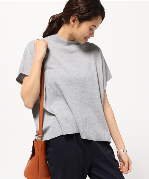 Discoat Parisien（ディスコートパリシアン）の「【スザンヌ×Discoat】コラボフレンチニットプルオーバー（ニット/セーター・レディース・オフホワイト/キャメル/グレー・MEDIUM/LARGE）」の5枚目の写真