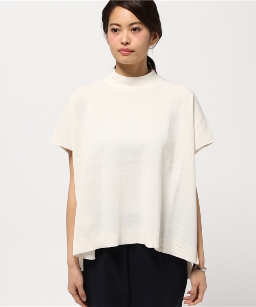 Discoat Parisien（ディスコートパリシアン）の「【スザンヌ×Discoat】コラボフレンチニットプルオーバー（ニット/セーター・レディース・オフホワイト/キャメル/グレー・MEDIUM/LARGE）」の7枚目の写真